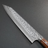 Saji Takeshi SRS13 Hammered Damascus Kiritsuke Gyuto 240mm Ironwood