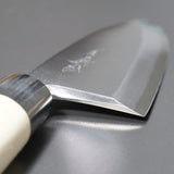 Yoshihiro Jyosaku Shirogami White Steel #2 Deba Knife 180mm