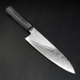 SUKENARI Damascus Super Gold 2 Wa Gyuto Chef Knife 210mm Ebony Handle