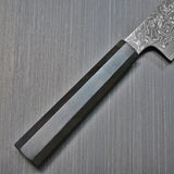 SUKENARI Damascus Super Gold 2 Wa Gyuto Chef Knife 210mm Ebony Handle