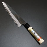 Motokyuichi Shirogami White #2 Kurouchi Gyuto Chef Knife 180mm