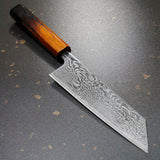 Isshin Damascus AUS10 Bunka Knife 170mm
