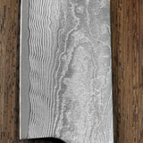 Katayama VG10 Damascus Nakiri Knife 160mm Zelkova