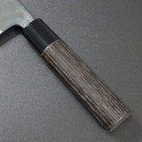 Motokyuichi Aogami Blue Steel Kurouchi Santoku Knife