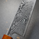 Isshin Damascus AUS10 Bunka Knife 170mm