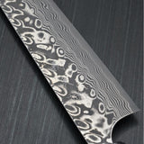 Yoshimi Kato Super Gold 2 SG2 V-shape Black Damascus Sujihiki Knife 270mm Honduras Rosewood