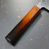 Isshin Damascus AUS10 Santoku Knife 165mm