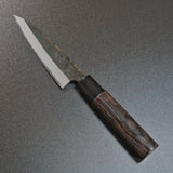 Motokyuichi Aogami Blue #2 Kurouchi Petty Knife 120mm