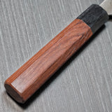 Kato Yoshimi Hammered Super Gold 2 SG2 Santoku Knife Honduras Rosewood