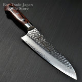 Sakai Takayuki Hammered 33 Layers Damascus VG10 Chef Knife 180mm