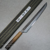 SAKAI TAKAYUKI AOGAMI 2 HOMURA GUREN GENBU SAKIMARU-YANAGIBA KNIFE 300MM