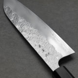 Yoshimi Kato Super Gold 2 Santoku Knife Wenge Buffalo Leopard