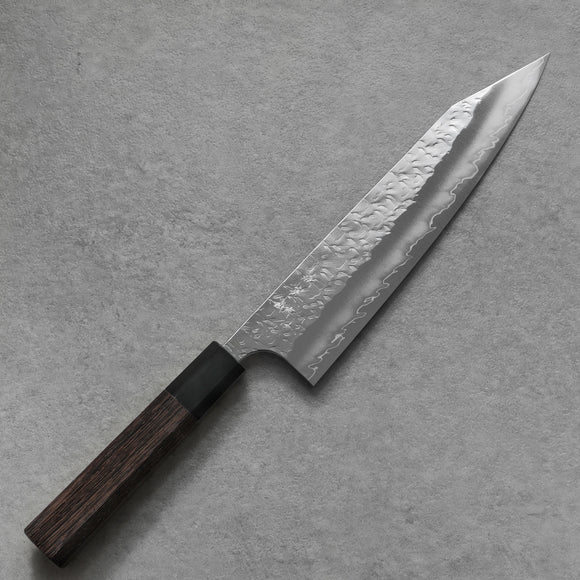 Yoshimi Kato Super Gold 2 Kiritsuke Gyuto Chef Knife 210mm Wenge Buffalo Leopard