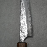 Yoshimi Kato Super Gold 2 Petty Knife 120mm Seared Oak Minamo