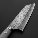 Saji Takeshi SRS13 Hammered Damascus Bunka Knife 180mm Corian