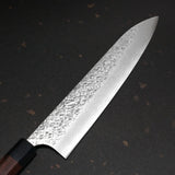 Yoshimi Kato VG10 Hammered Damascus Gyuto Chef Knife 240mm Honduras Rosewood