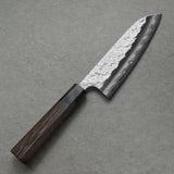 Yoshimi Kato Super Gold 2 Santoku Knife Wenge Buffalo Leopard