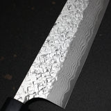 Yoshimi Kato VG10 Hammered Damascus Gyuto Chef Knife 240mm Honduras Rosewood