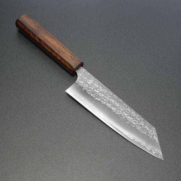 Yoshimi Kato Super Gold 2 Bunka Knife Seared Oak Minamo