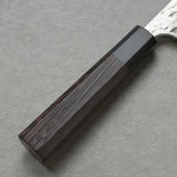 Yoshimi Kato Super Gold 2 Nakiri Knife Wenge Water Buffalo Leopard