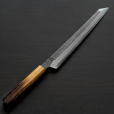 SAKAI TAKAYUKI AOGAMI 2 HOMURA GUREN HIEN KIRITSUKE-YANAGIBA KNIFE 300MM