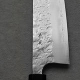 Yoshimi Kato Super Gold 2 Santoku Knife Wenge Buffalo Leopard