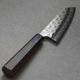 Yoshimi Kato Super Gold 2 Santoku Knife Wenge Buffalo Leopard