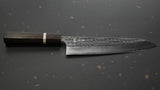 Yoshimi Kato Super Gold 2 Gyuto Chef Knife 210mm White Ring Minamo