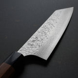 Yoshimi Kato VG10 Hammered Damascus Bunka Knife 170mm Honduras Rosewood