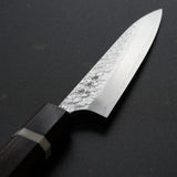 Yoshimi Kato Super Gold 2 Petty Knife 120mm White Ring Minamo