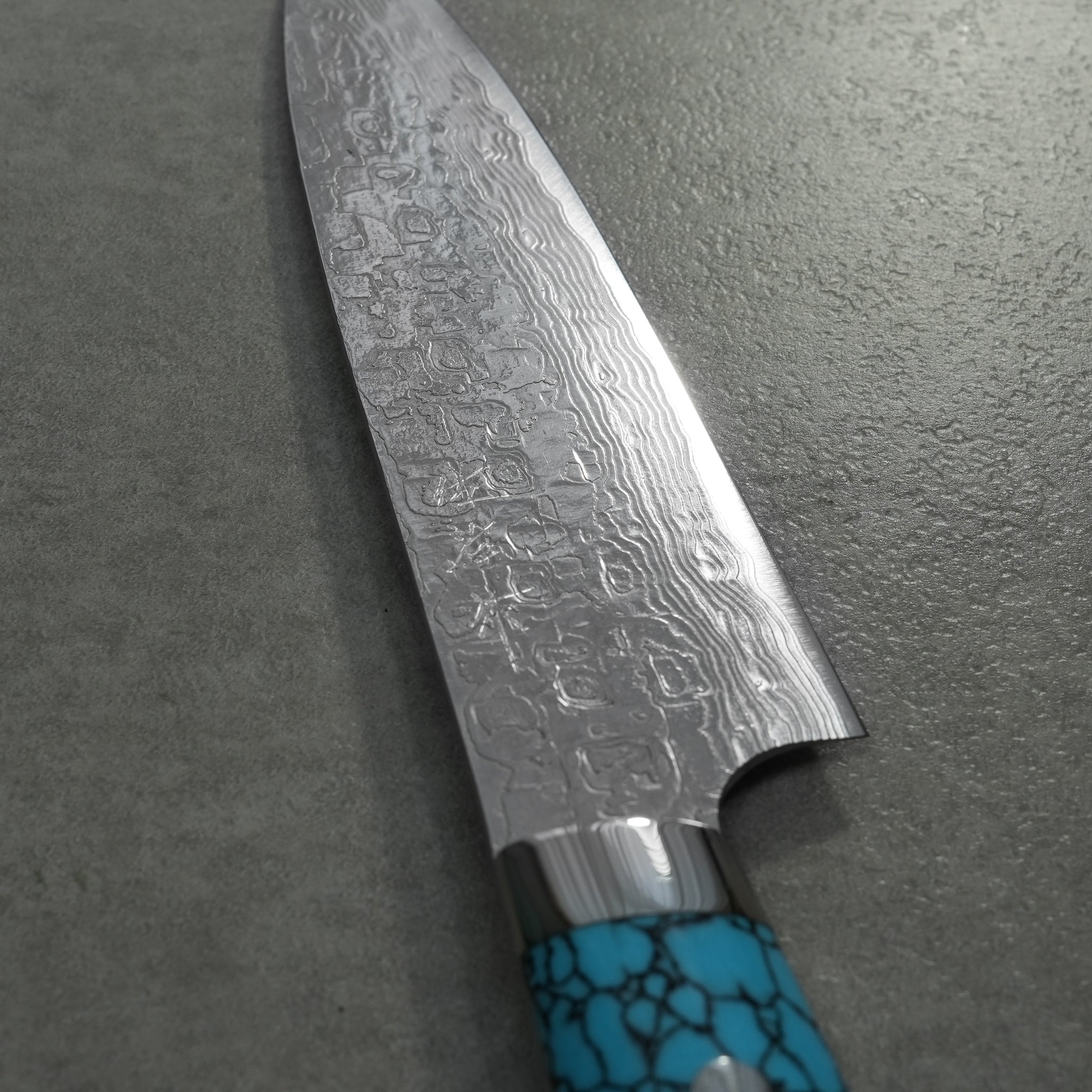 Saji Takeshi SG2 Super Gold 2 Damascus Diamond Finish Petty Small