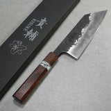 Kisuke Manaka Aogami #2 Bunka Knife 170mm Rosewood White Turquoise