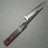 Kisuke Manaka Aogami #2 Petty Knife 120mm Rosewood White Turquoise