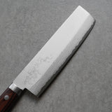 Masutani VG10 Damascus Nakiri Knife Sairyu Mahogany
