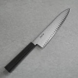 Kanjo VG10 Wave Damascus Gyuto Chef Knife 210mm Ebony Handle