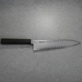 Kanjo VG10 Wave Damascus Gyuto Chef Knife 210mm Ebony Handle