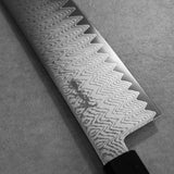 Kanjo VG10 Wave Damascus Gyuto Chef Knife 210mm Ebony Handle