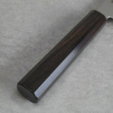 Kanjo VG10 Wave Damascus Santoku Knife 180mm Ebony Handle