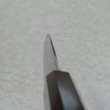 Kanjo VG10 Wave Damascus Santoku Knife 180mm Ebony Handle