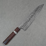 Yoshimi Kato Super Gold 2 SG2 V Damascus Gyuto Chef Knife 210mm White Turquoise Rosewood