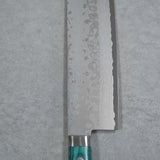 Masutani VG10 Damascus Nakiri Knife Sairyu Green