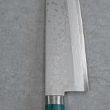 Masutani VG10 Damascus Santoku Knife Sairyu Green