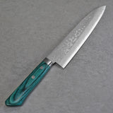 Masutani VG10 Damascus Gyuto Chef Knife Sairyu Green