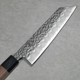 Isshin Hammered White Shirogami #1 Bunka Knife 170mm
