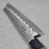 Isshin Hammered White Shirogami #1 Bunka Knife 170mm