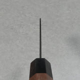 Isshin Hammered White Shirogami #1 Bunka Knife 170mm