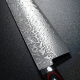 Yoshimi Kato Super Gold 2 SG2 V Black Damascus Gyuto Chef Knife 210mm