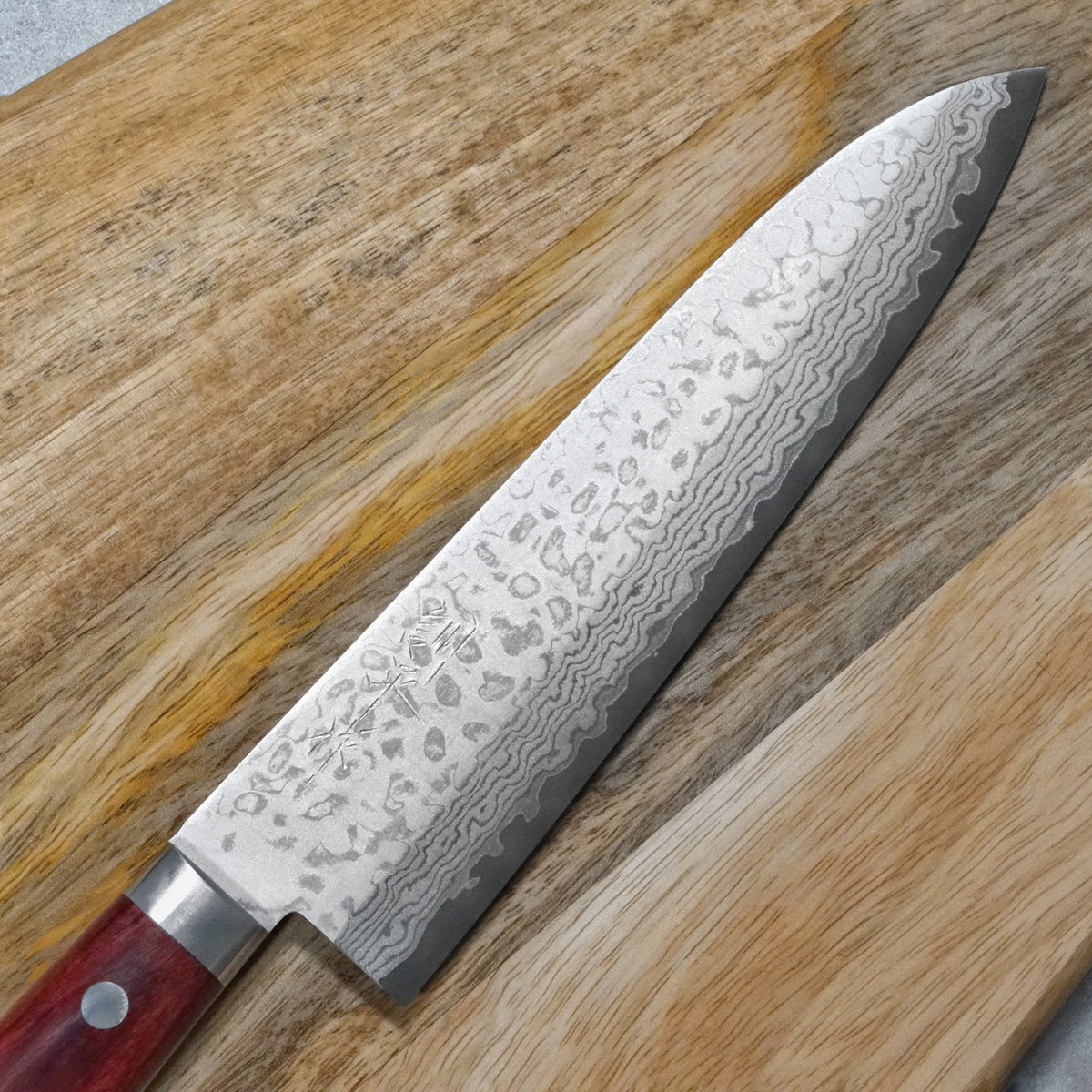 Masutani VG10 Damascus Gyuto Chef Knife Sairyu Red Bay Trade Japan Knife Store