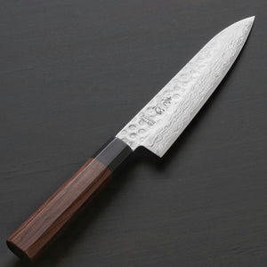 Isshin Hammered 45 Layers Damascus AUS10 Wa Gyuto Chef Knife 180mm