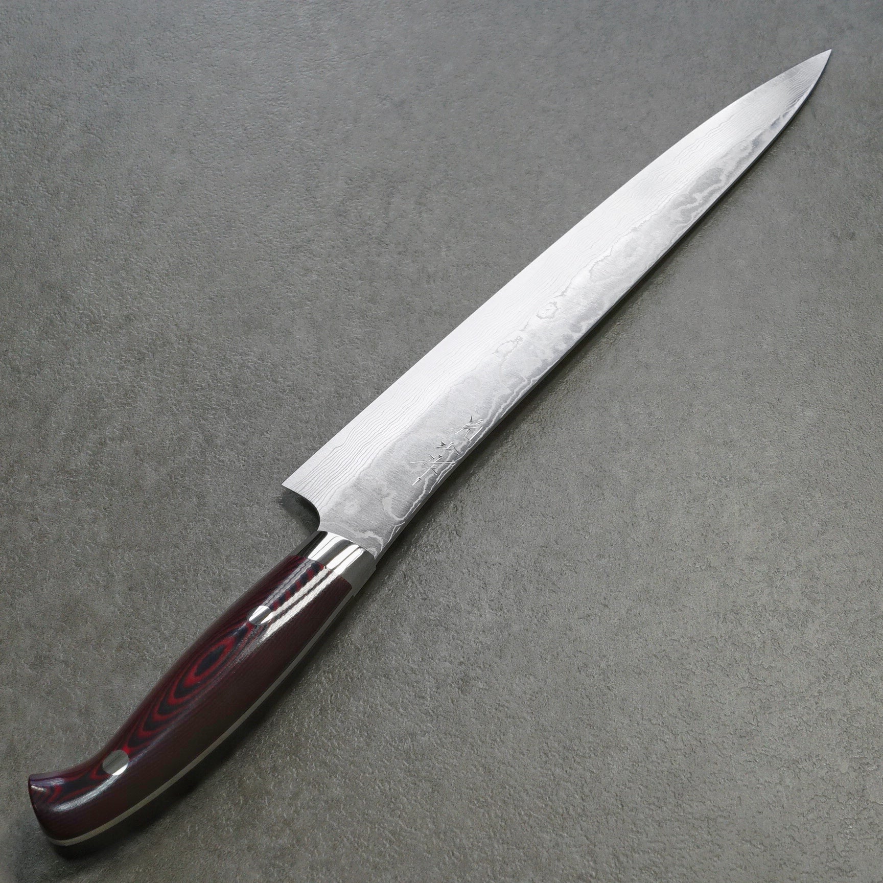 Yuta Katayama Super Gold 2 SG2 Damascus Sujihiki Knife 270mm